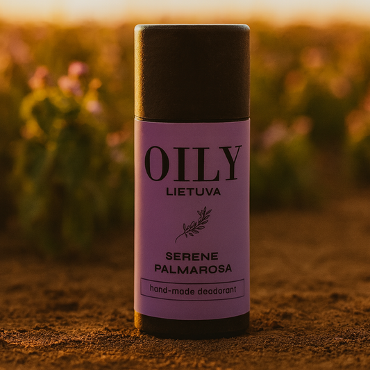 Natūralus dezodorantas - Serene Palmarosa (60ml)
