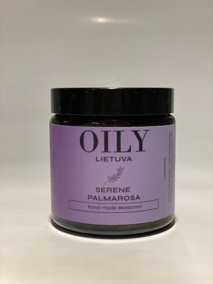 Natūralus dezodorantas - Serene Palmarosa (120ml)
